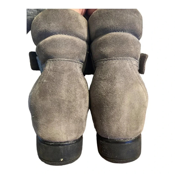 Prada Grey combat Wedge sneaker size 39.5 authentic - Picture 4 of 11